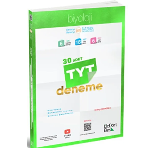 30 Adet TYT Biyoloji Deneme Sınavı