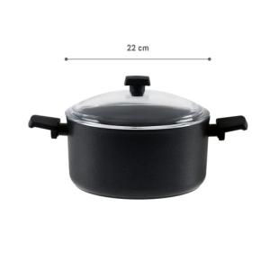 PANDORA TİTANYUM 22 CM DERİN TENCERE