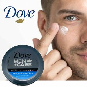Dove Men+Care Ultra Hydra El, Yüz, Vücut Kremi 75 ML
